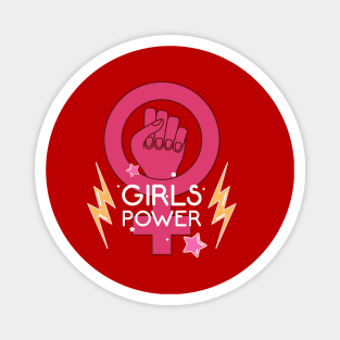 Girls Power Magnet